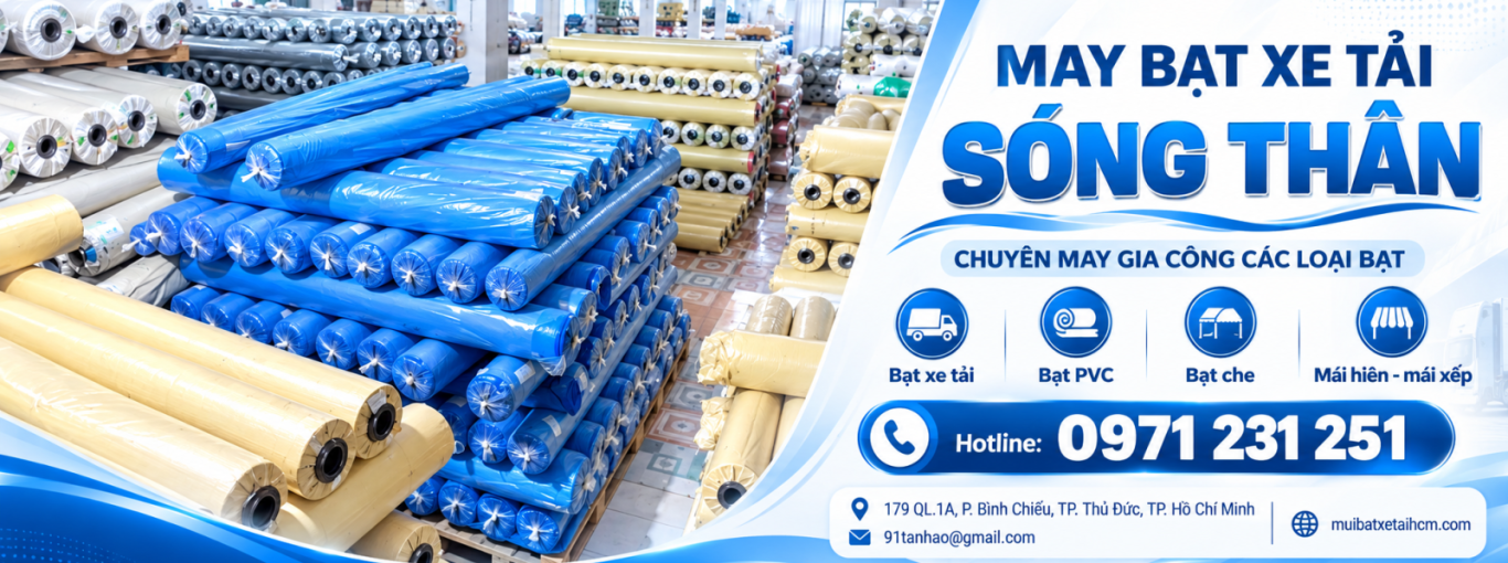 Mui Bạt Xe Tải Tấn Hảo