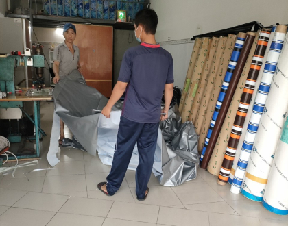 XƯỞNG CHUYÊN CUNG CẤP, GIA CÔNG BẠT CHE CÔNG TRÌNH THEO KÍCH THƯỚC YÊU CẦU